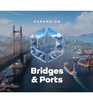 Cities: Skylines II - Bridges & Ports DLC Steam Key GLOBAL